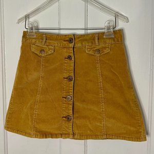 Urban Outfitters Corduroy Mini Skirt - S